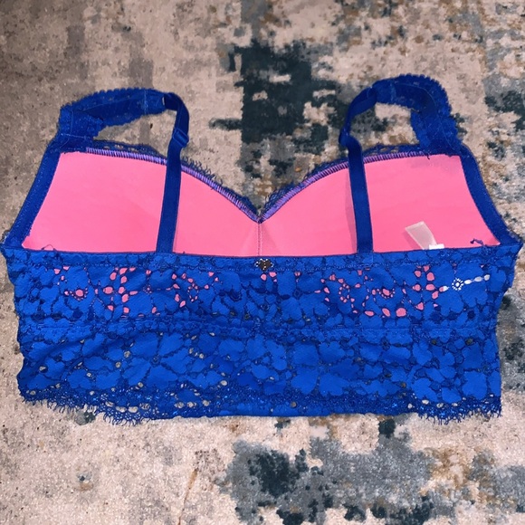 Victoria Secret Pink lace bralette XS - Picture 2 of 5